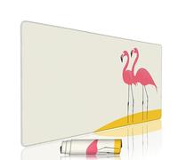 Animale Tappetino Mouse xxl 700x400x3mm Gaming Mouse Pad Accessori Scrivania Sottomano Antiscivolo Grande Computer Tastiera Mousepad Fenicottero Tappetino PC Base in Gomma, per Laptop Casa w-6557