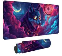 Animale Tappetino Mouse XXL Gaming 600x300 mm 2025 Nuovo Cacciatore di sogni Tappetino Scrivania Impermeabile,Mousepad con Base in Gomma Antiscivolo,Migliorare la Precisione e la Velocità,-dd1048