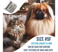 Animale Tosatrice Lama per Moser KM1 Max-45 Alavon Class-45 Toelettatura (9