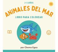 Animales del Mar: Libro de colorear con peces y criaturas marinas para niños pequeños