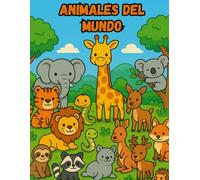 Animales del Mundo: Libro para colorear de Animales
