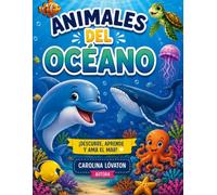 Animales del oceano: libro de colorear para niños