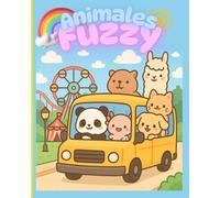 Animales Fuzzy: Ternura en cada pagina para la creatividad de los niños con dibujos kawaii
