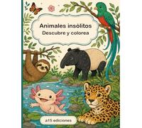 Animales insólitos: Descubre y colorea