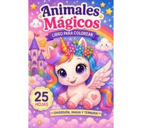 Animales Magicos Libros para Colorear: Printable Coloring Book for Kids - 20 Pages + 1 Free Bonus