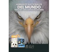 Animales Nacionales del Mundo: Versión educativa ilustrada en tapa blanda - Edición ampliada basada en la colección para colorear Zenofauna