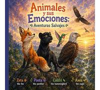 Animales y sus Emociones - Aventuras Salvajes para Aprender a Sentir: Cuentos ilustrados para niños de 3 a 6 años sobre alegría, calma, amistad, empatía y crecimiento emocional