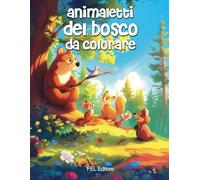 Animaletti del Bosco da colorare