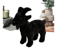 Animaletto Di Peluche Capretto | Giocattolo A Forma Di Figurina Morbida Realistica E Carina - Giocattolo Di Peluche Capra Imbottito,Per I Bambini I Ragazzi Della Fattoria Le Ragazze Le Donne Gli Uomin