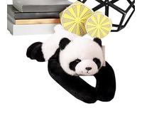 Animaletto di Peluche Panda - Compagno Emotivo Procione E Bradipo - Peluche Orso Panda Imbottito,Per Bambini Studenti Ed Adulti Per La Psicologia In Aula Per Il Sonno E La Riduzione Dello Stress