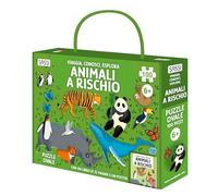 Animali a rischio. Viaggia, conosci, esplora. Con puzzle. Con Poster