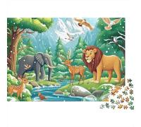 Animali adorabili Animali fantastici e perfetti per la decorazione della casa Puzzle impegnativo adatto come regalo 1000 pezzi (75x50 cm)