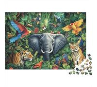 Animali adorabili Animali Puzzle estremamente difficile, molto difficile da completare Adatto per adulti 300 pezzi (40x28 cm)