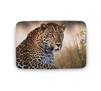 Animali africani Tappeto Leopardo Grandi Camere Tappeti Corallo Velluto Tappetini con Retro in Gomma Antiscivolo Vasche Da Bagno Moquette Elegante Lavabile Tappeto Per Sala Giochi 50