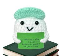 Animali all'uncinetto | Gancio palla da golf ,Souvenir in peluche decorazione interna piccola per soggiorno, camera da letto, bagno, casa, compleanno, Natale