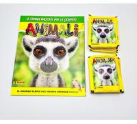 ANIMALI animaux album vuoto + 50 bustine figurine Panini 2020