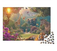 Animali carini Animali Un gioco altamente creativo con un alto livello di difficoltà Adatto ad adolescenti e adulti 300 pezzi (40x28 cm)