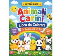 Animali Carini: Libro da Colorare