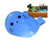 Animali che brillano al buio: peluche foca, statuetta di foca piccola, figure di foca realistiche, giocattoli luminosi | Animali marini in resina che brillano al buio, timbro