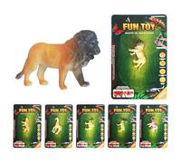 Animali che Cambiano Colore | 6 Pezzi Figure di Animali Giocattoli Acquatici per Bambini - Figure Giochi Interattivi Unisex Per Vasca Piscina Feste Compleanno
