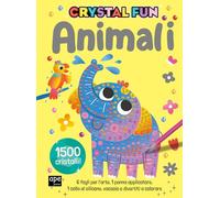 Animali. Crystal fun. Ediz. a colori. Con penna applicatore. Con spatola