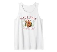 Animali da Allevamento di Mucche del Small Town Christmas Club Highland Canotta