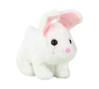 Animali da compagnia elettronici per ,Peluche interattivo coniglio che cammina con il suono, coniglio in peluche interattivo, ideale per ragazze, ragazzi e bambini, per Pasqua, compleanni e Natale