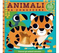 Animali da conoscere. Accarezza puzzle. Ediz. illustrata