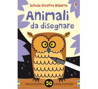 Animali da disegnare. Ediz. illustrata. Con pennarello