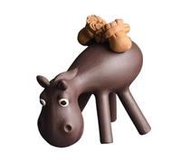 Animali da tè in argilla viola. Statuetta di asino fatta a mano in argilla viola, decorazione for il set da tè, accessori artigianali, decorazioni for la tavola, regali, regalo for la sala da tè(C)