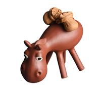 Animali da tè in argilla viola. Statuetta di asino fatta a mano in argilla viola, decorazione for il set da tè, accessori artigianali, decorazioni for la tavola, regali, regalo for la sala da tè(A)