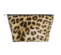 Animali dalla pelle di leopardo, Borsa da toilette Borsa per trucco Borsa per cosmetici Borsa da toilette da viaggio portatile