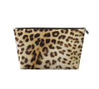 Animali dalla pelle di leopardo, Borsa per il trucco Borsa per cosmetici Borsa da toilette da viaggio portatile Borsa da toilette