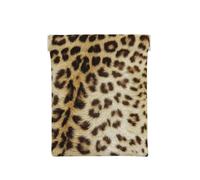 Animali dalla pelle di leopardo, Spremere il portafoglio superiore da donna Borsa portaoggetti Piccola portamonete Portamonete