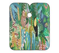 Animali Del Boschetto Barber Cape Regolabile Grembiule Da Parrucchiere Impermeabile Taglio Di Capelli Mantello Per Parrucchieri Uomini Barbieri 140X168Cm