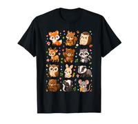 Animali del Bosco Kawaii | Amici della Foresta Maglietta