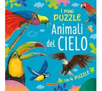 Animali del cielo. Libro puzzle. Ediz. a colori