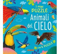 Animali del cielo. Libro puzzle. Ediz. a colori