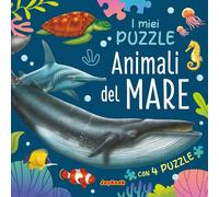 Animali del mare. Libro puzzle. Ediz. a colori