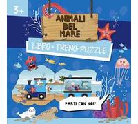 Animali del mare. Treno-puzzle. Ediz. a colori. Con puzzle