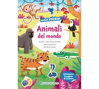 Animali del mondo. Mini sticker. Ediz. a colori