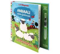 Animali della fattoria. Ediz. illustrata. Con pennello magico ad acqua
