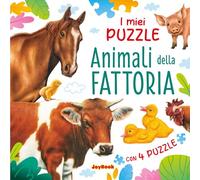 Animali della fattoria. Libro puzzle. Ediz. a colori
