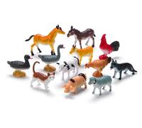 Animali della fattoria - Set di 12 figurine