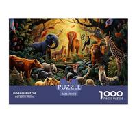 Animali della giungla Puzzle 1000 Piezas Rompecabezas 70x50cm/1000pcs Regalos Para Adultos Y Niños DIY Creative Intelectual Desafío