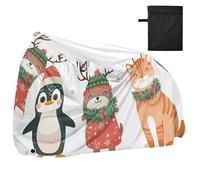 Animali di Natale Copertura Della Bici Impermeabile Outdoor Esercizio Bike Copertura Accessori