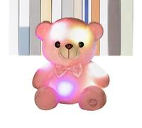 Animali di peluche con luce notturna | Decorazione della stanza morbida e luminosa | animale morbido per bambini con luce notturna a LED, per consuolo e compagnia di ragazze e adulti a casa, soggiorno