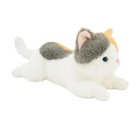 Animali di peluche di gatti: peluche di peluche, morbido giocattolo di gatto | Adorabile simpatico giocattolo di peluche del gatto bugiardo, peluche multifunzionale pisolino, decorazioni di gatti per