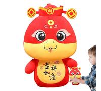 Animali di peluche serpente cinese, il dio della fascino del serpente, ciondolo souvenir del serpente, ciondolo zaino da 5,9 pollici per ragazzi e ragazze