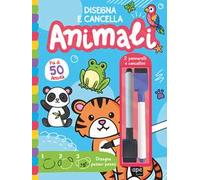 Animali. Disegna e cancella. Ediz. illustrata